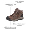 image:imageKEEN Mens Flint 2 Mid Height Waterproof Non Slip Work BootsBlack OliveBrindle