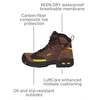 image:imageKEEN Mens Utility Troy 6 inch CT Waterproof BootDark Earth