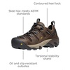 image:imageKEEN Utility Mens Atlanta Cool Low Steel Toe Work ShoeCascade BrownForest Night