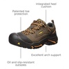 image:imageKEEN Utility Mens Braddock Low Height Soft Toe Work ShoesCascade BrownOrange Ochre