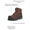 image:imageKEEN Utility Mens Camden 6 Composite Toe Waterproof BootsLeather BrownBlack