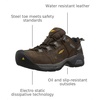 image:imageKEEN Utility Mens Detroit XT ESD Low Height Leather Steel Toe Work ShoesCascade BrownGargoyle