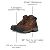 image:imageKEEN Utility Mens Evanston Composite Toe Waterproof Insulated Work BootsBisonBlack
