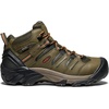 image:imageKEEN Utility Mens Lansing Mid Height Steel Toe Waterproof Work BootsDark OliveBlack