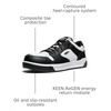 image:imageKEEN Utility Mens Overton Low Height Composite Toe Lightweight Durable Work SneakersStar WhiteBlack