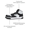image:imageKEEN Utility Mens Overton Mid Height Composite Toe Lightweight Durable Work SneakersStar WhiteBlack