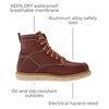 image:imageKEEN Utility Mens San Jose 6 Alloy Toe Waterproof Wedge Work BootsTortoise ShellStar White