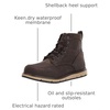 image:imageKEEN Utility Mens San Jose 6 Soft Toe Waterproof Wedge Work BootsCascade Brown