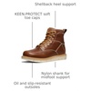image:imageKEEN Utility Mens San Jose 6 Soft Toe Waterproof Wedge Work BootsTortoise ShellStar White