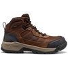 image:imageKEEN Utility Mens Skokie Hiker Style Mid Height Composite Toe 90 Degree Waterproof Work BootsDark EarthBlack
