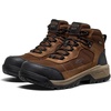 image:imageKEEN Utility Mens Skokie Hiker Style Mid Height Composite Toe 90 Degree Waterproof Work BootsDark EarthBlack