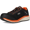 image:imageKEEN Utility Mens Vista Energy Low Height Sneakers Composite Toe Industrial Work ShoesBlackScarlet Ibis