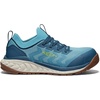 image:imageKEEN Utility Womens Arvada Shift Low Height Composite Toe Breathable Comfortable Slip On Work SneakersReef WatersLegion Blue