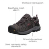 image:imageKEEN Utility Womens Flint 2 Low Height Leather Steel Toe Work Shoes MagnetRose 8 Wide USMagnetRose