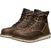 image:imageKEEN Utility Womens San Jose 6 Alloy Toe Waterproof Wedge Work BootsCascade BrownGum