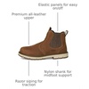 image:imageKEEN Utility Womens San Jose Chelsea Soft Toe Pull On Work BootsBelgianGum