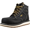 image:imageKEEN Utility Mens Cincinnati 6 Composite Toe Waterproof Wedge Work BootsBlackSandshell