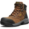 image:imageKEEN Utility Mens Evanston 6 Composite Toe Waterproof Leather Durable Construction Work BootsBisonBlack