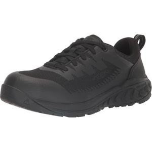 image:imageKEEN Utility Mens Arvada Low Height Composite Toe Breathable ESD Industrial Work SneakersBlackBlack