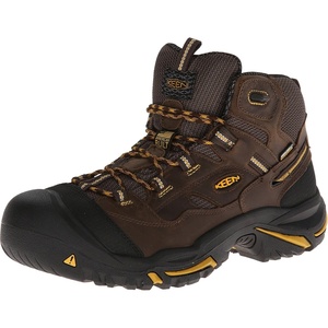 image:imageKEEN Utility Mens Braddock Mid Height Steel Toe Waterproof Work BootsCascade BrownTawny Olive