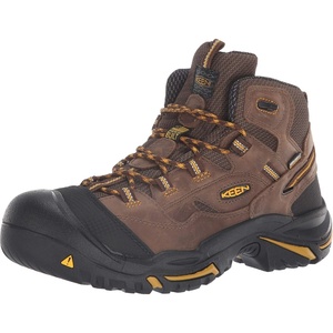 image:imageKEEN Utility Mens Braddock Mid Waterproof Soft ToeCascade BrownTawny Olive