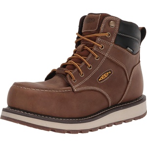 image:imageKEEN Utility Mens Cincinnati 6 Composite Toe Waterproof Wedge Work BootsBelgianSandshell
