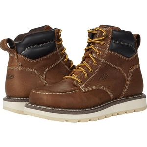 image:imageKEEN Utility Mens Cincinnati 6 Leather Soft Toe Work BootsBelgianSandshell