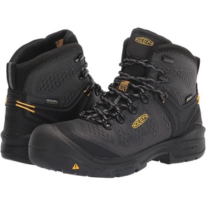 image:imageKEEN Utility Mens Dearborn 6 Composite Toe Waterproof Work BootsBlackSteel Grey