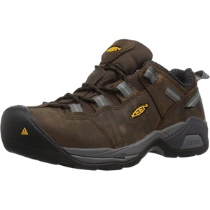 image:imageKEEN Utility Mens Detroit XT ESD Low Height Leather Steel Toe Work ShoesCascade BrownGargoyle