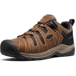 image:imageKEEN Utility Mens Flint 2 Versatread Non Slip Low Height Steel Toe DurableCascade Brown