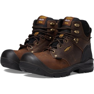 image:imageKEEN Utility Mens Independence 6 Composite Toe Waterproof 400G Insulated Work BootsDark EarthBlack