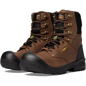 image:imageKEEN Utility Mens Independence 8 Composite Toe Waterproof 600G Insulated Work BootsDark EarthBlack