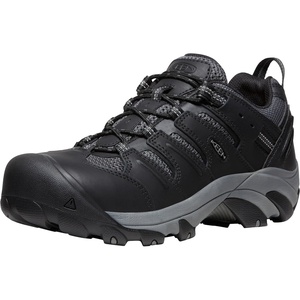 image:imageKEEN Utility Mens Lansing Low Height Steel Toe Work ShoesBlackSteel Grey