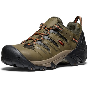 image:imageKEEN Utility Mens Lansing Low Height Steel Toe Work ShoesDark OliveBlack