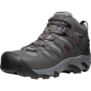 image:imageKEEN Utility Mens Lansing Mid Height Steel Toe Waterproof Work BootsMagnetFired Brick