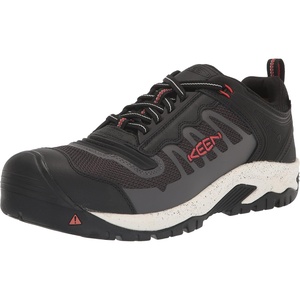 image:imageKEEN Utility Mens Reno Low Composite Toe Waterproof Work ShoesRed ClayBlack