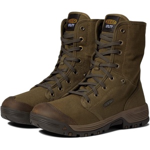 image:imageKEEN Utility Mens Roswell Mid Soft Toe CanvasMilitary OliveBlack Olive