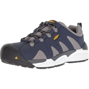 image:imageKEEN Utility Mens San Antonio Low Height Aluminum Toe Work ShoesNavy PeacoatGrey Flannel