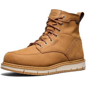 image:imageKEEN Utility Mens San Jose 6 Soft Toe Waterproof Wedge Work BootsBistreGum