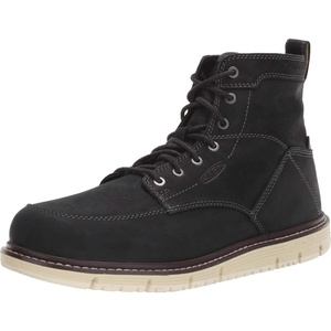 image:imageKEEN Utility Mens San Jose 6 Soft Toe Wedge Work BootsBlackOffwhite