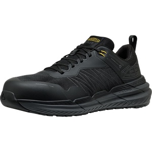 image:imageKEEN Utility Mens Speedworks MaxTrax Non Slip Composite Toe Breathable WarehouseBlackSteel Grey