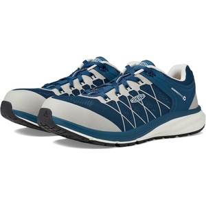 image:imageKEEN Utility Mens Vista Energy Low Height Sneakers Composite Toe Industrial Work ShoesBlue Wing TealDrizzle