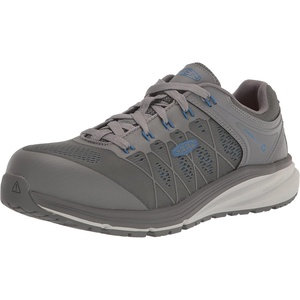 image:imageKEEN Utility Mens Vista Energy Low Height Sneakers Composite Toe Industrial Work ShoesSteel GreyBaleine Blue