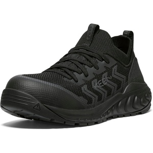 image:imageKEEN Utility Womens Arvada Shift Low Height Composite Toe Breathable Comfortable Slip On Work SneakersBlackMagnet