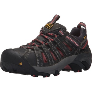 image:imageKEEN Utility Womens Flint Low Steel Toe Non Slip Work ShoeMagnet GreyRose