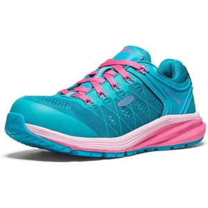 image:imageKEEN Utility Womens Vista Energy Low Height Sneakers Composite Toe Industrial Work ShoesCapri BreezeHot Pink