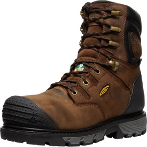 image:imageKEEN Utility mens Csa Camden 8 Composite Toe Waterproof 600g Insulated Heavy Duty Work BootsDark EarthBlack
