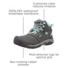 image:imageKEEN Boys Ridge Flex Mid WP Little KidBig KidGreyBlue Tint