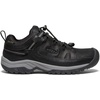 image:imageKEEN Kids Targhee Low Waterproof Hiking ShoesBlackSteel Grey