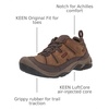 image:imageKEEN Mens Circadia Vent Low Height Breathable Hiking Shoes BisonPotters ClayBisonPotters Clay